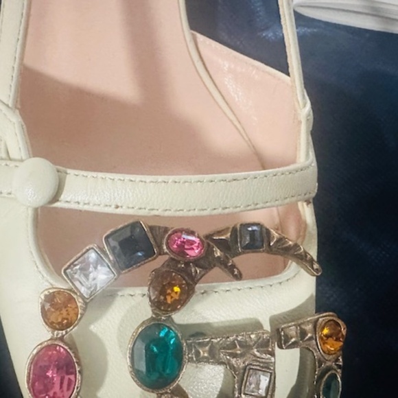 Gucci Jeweled Bamboo Heel Pumps (Size 39) US 8.5 ONLY WORN A FEW TIMES!! - Picture 3 of 14